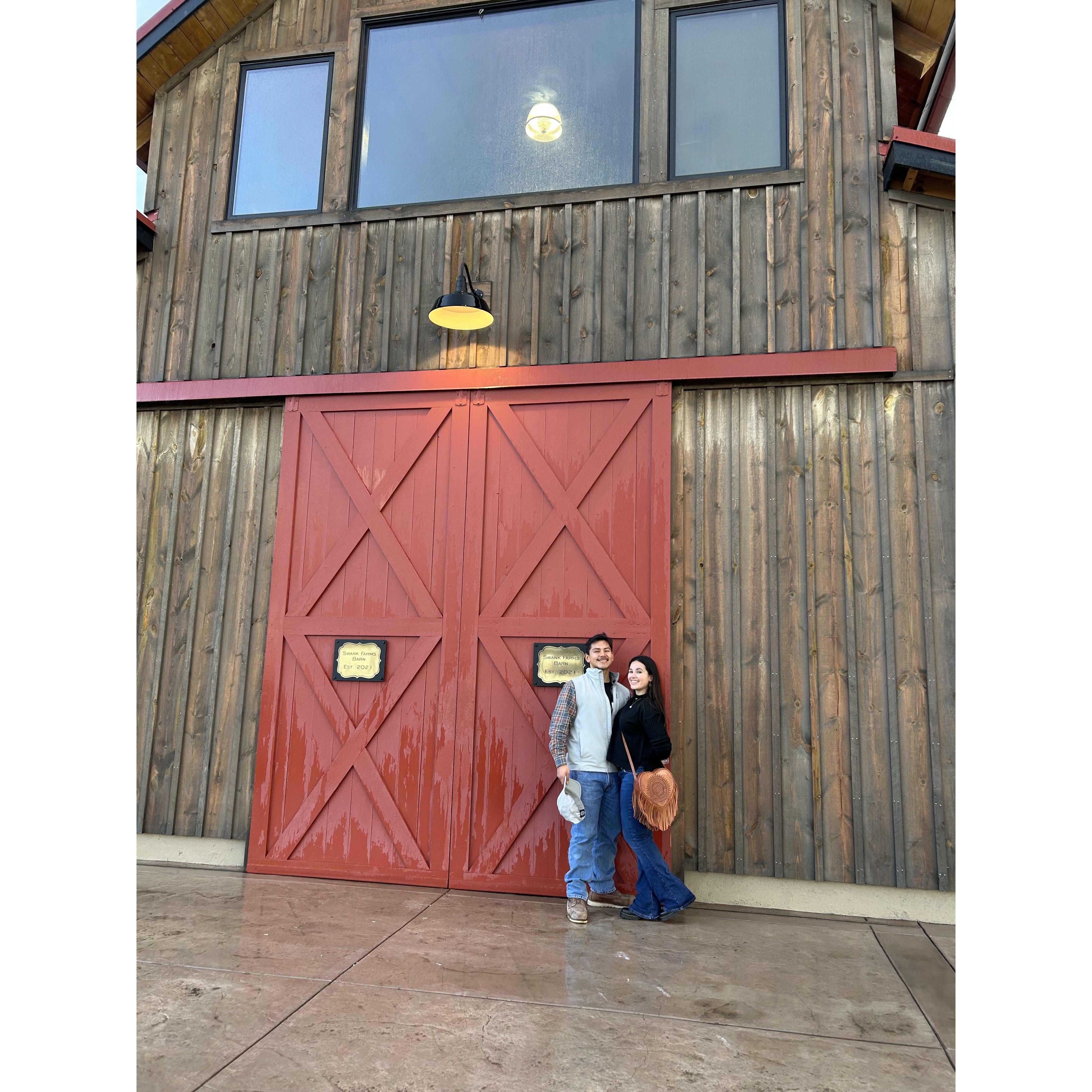 We said, "Yes!" to our wedding venue!