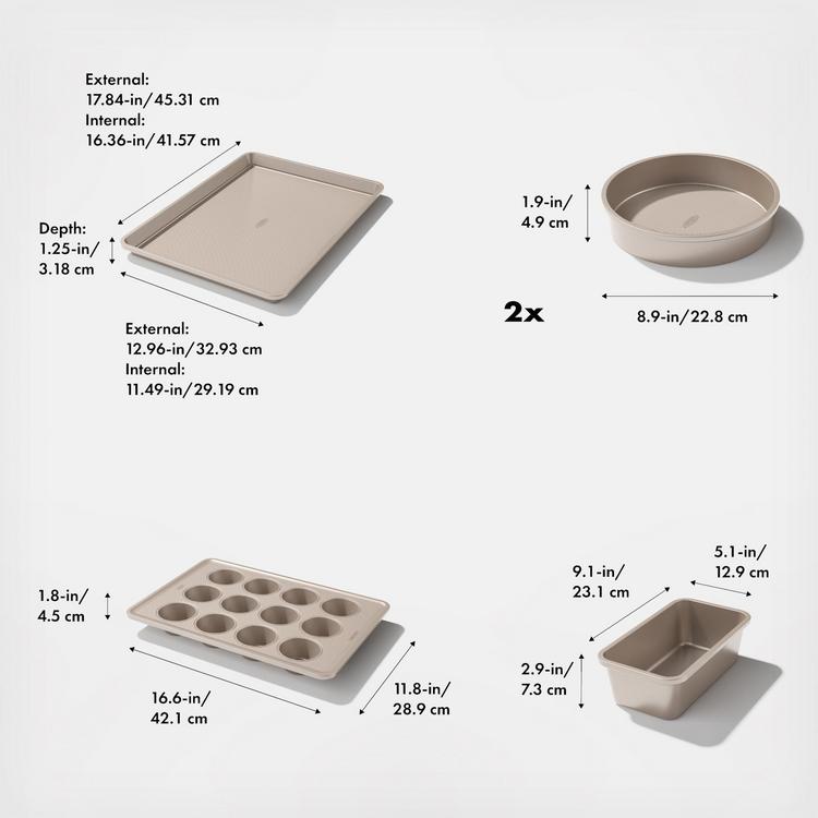 OXO, Good Grips 14-Piece Smart Seal Glass Bakeware & Storage Set - Zola
