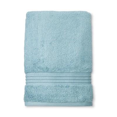 Fieldcrest Heritage Oversized Spa Bath Towel | Gray | One Size | Bath Towels Bath Sheets