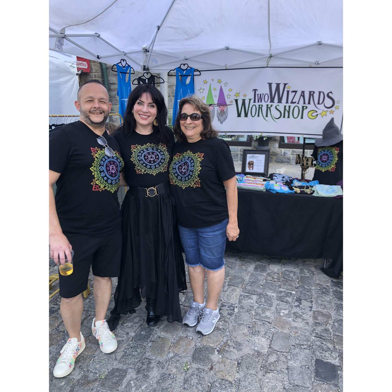 Matching Mandalas at the Fall for the Arts Festival 2024