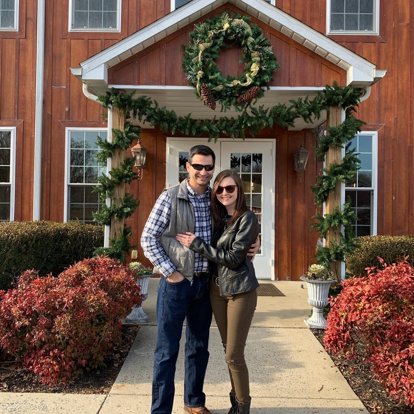Danielle's Birthday, 2019 at Linganore Winery, her favorite!