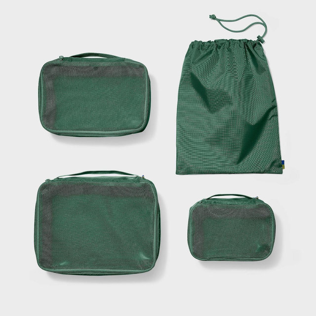 4pc Packing Cube Set - Open Story™ Green
