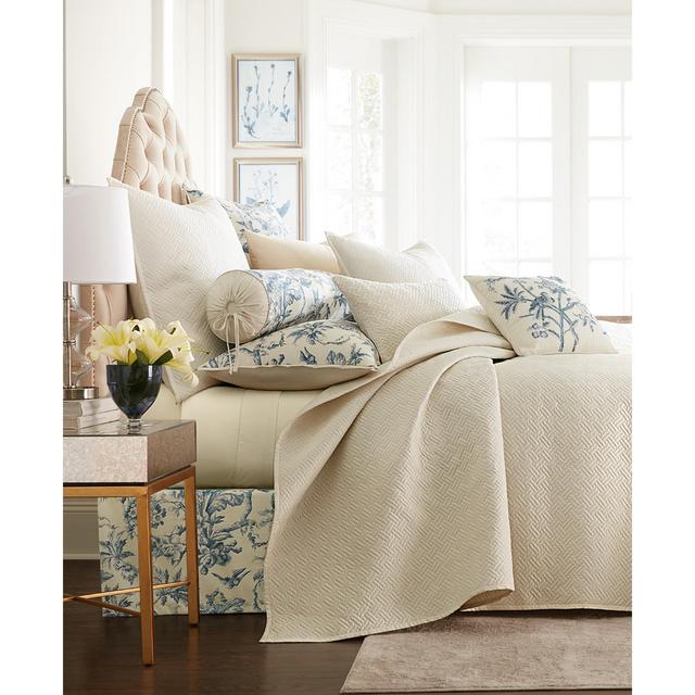 Hotel Collection Classic Botanical Toile King Coverlet, Created for Macy's