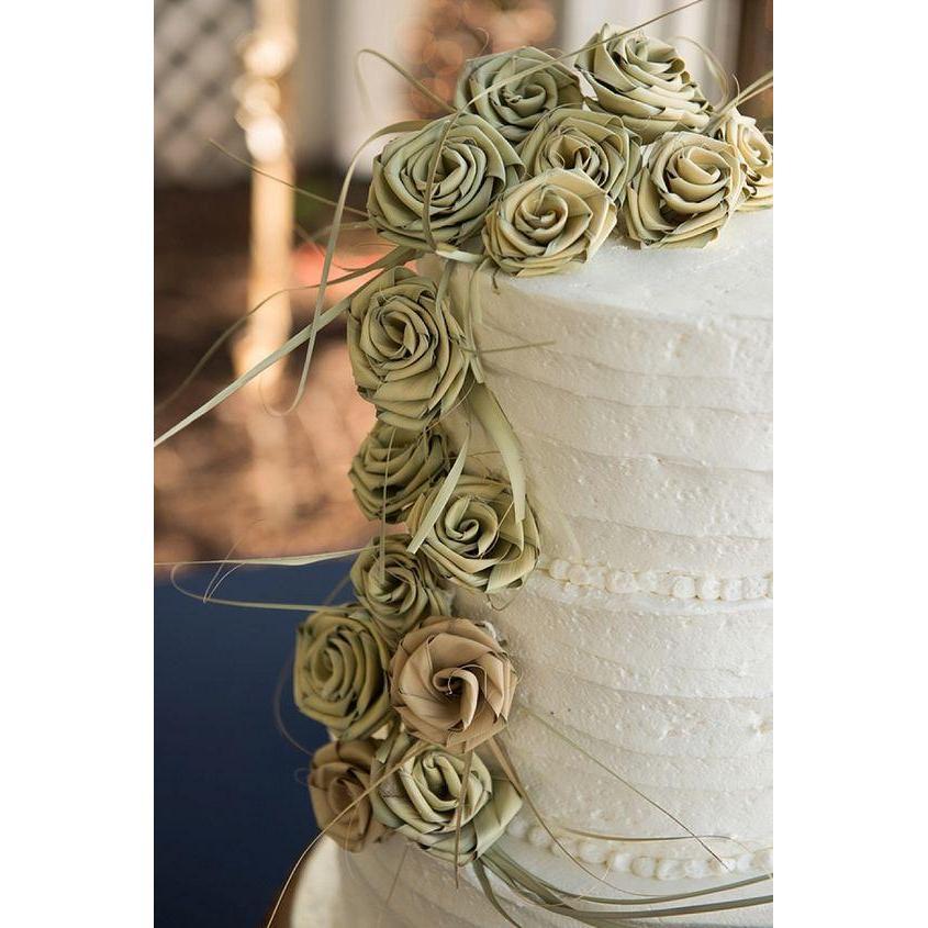 The beautiful cake done in true Charleston style!