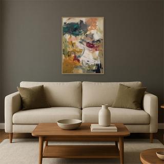 Painted Storm No. 1 Print Framed Canvas Wall Art