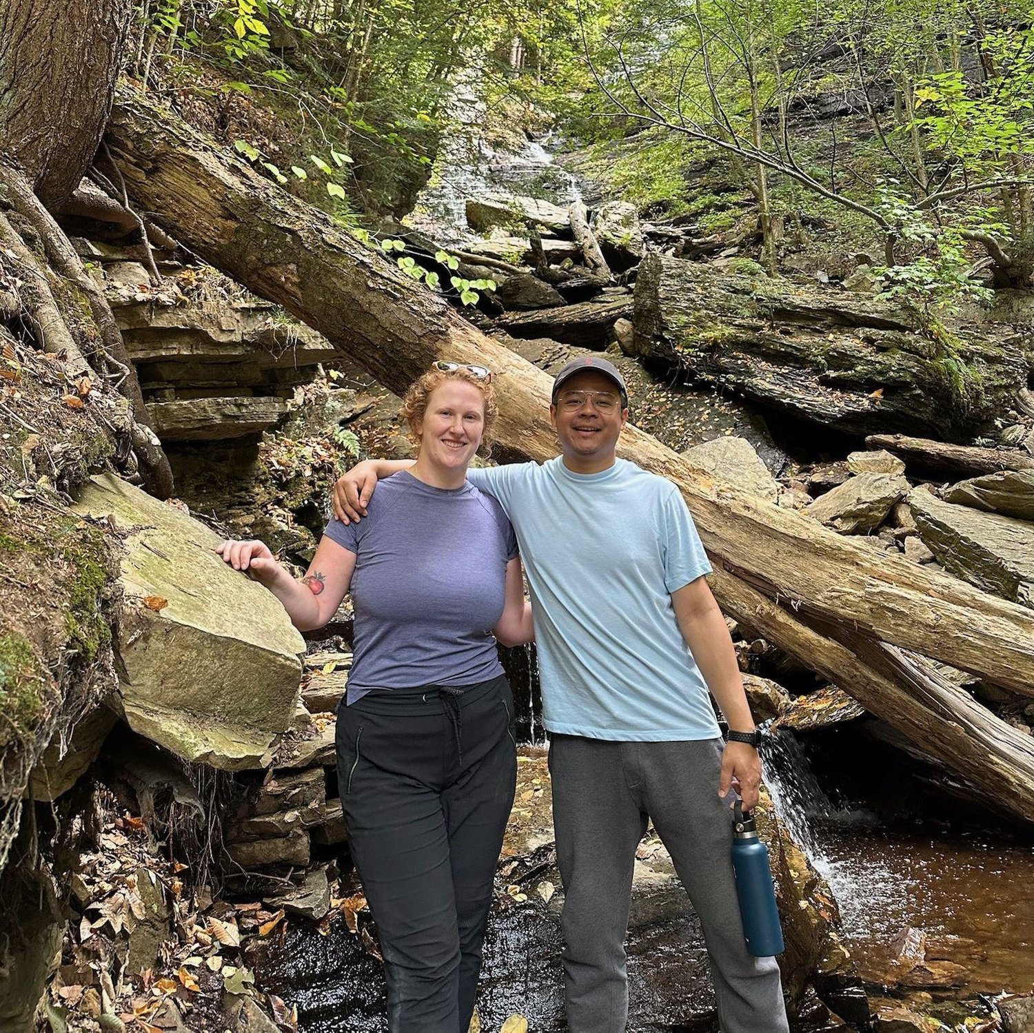 Our first trip together - glamping & hiking in the Adirondacks, NY