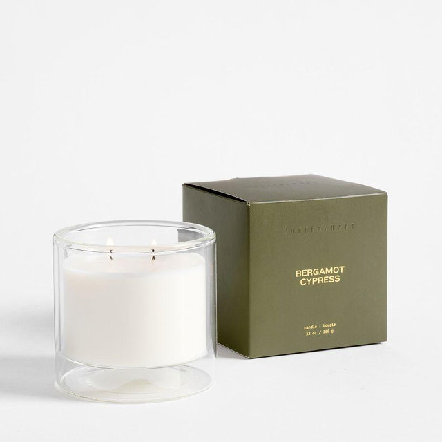 Bergamot Cypress Medium Candle