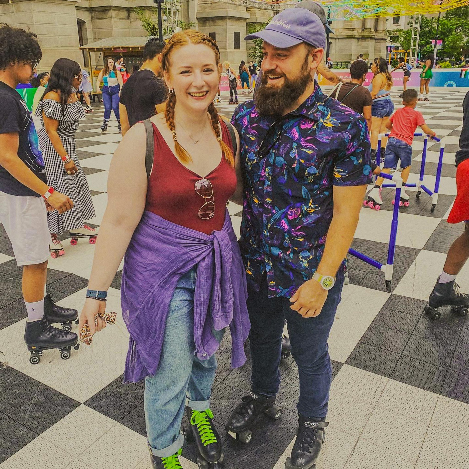roller skating