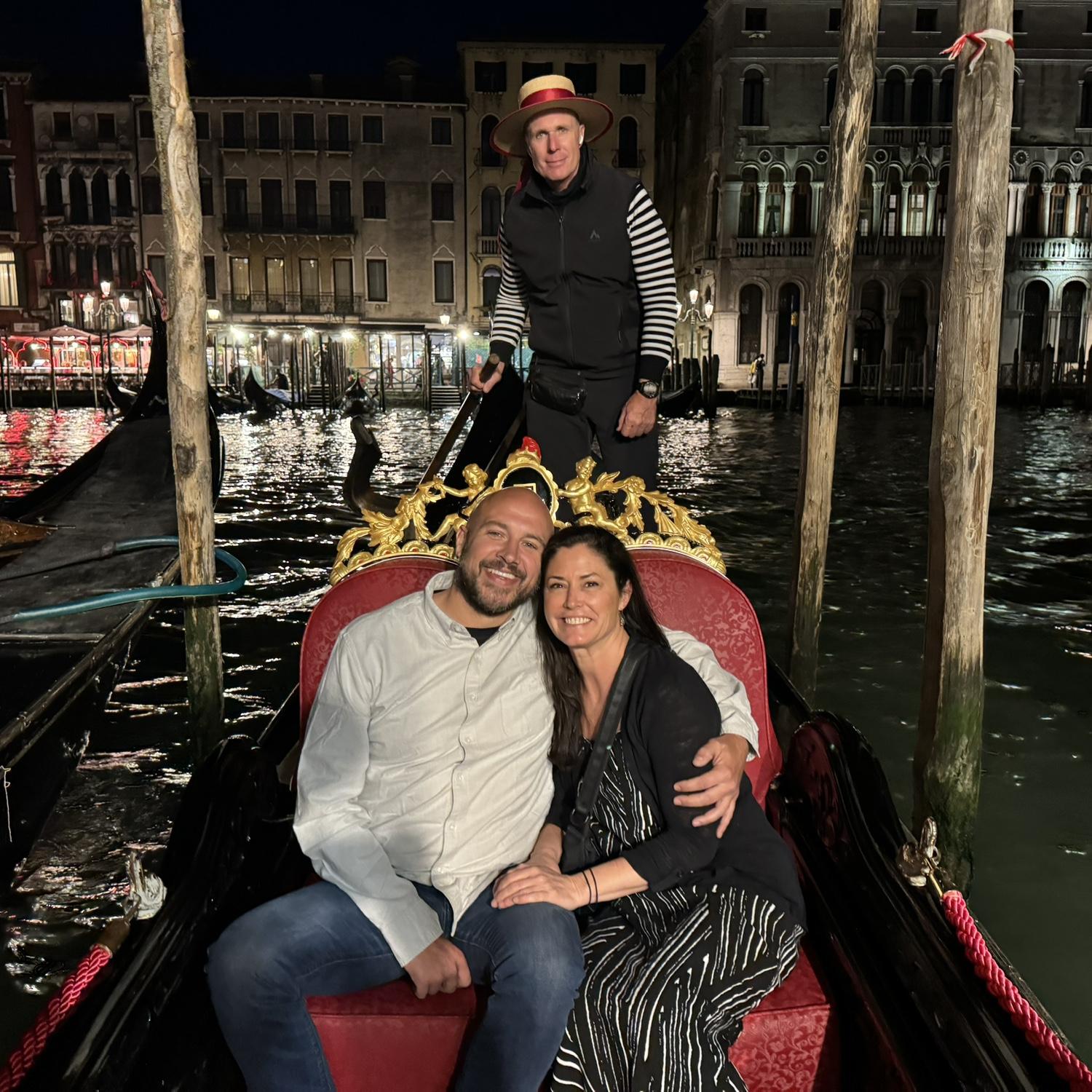 Gondola ride with Marco before Brandon proposed