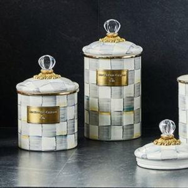 Sterling Check Medium Canister