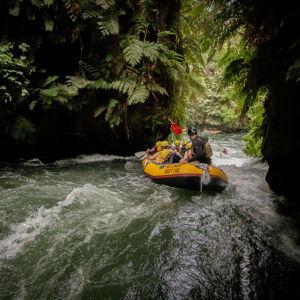 Honeymoon: White Water Rafting in Rotorua