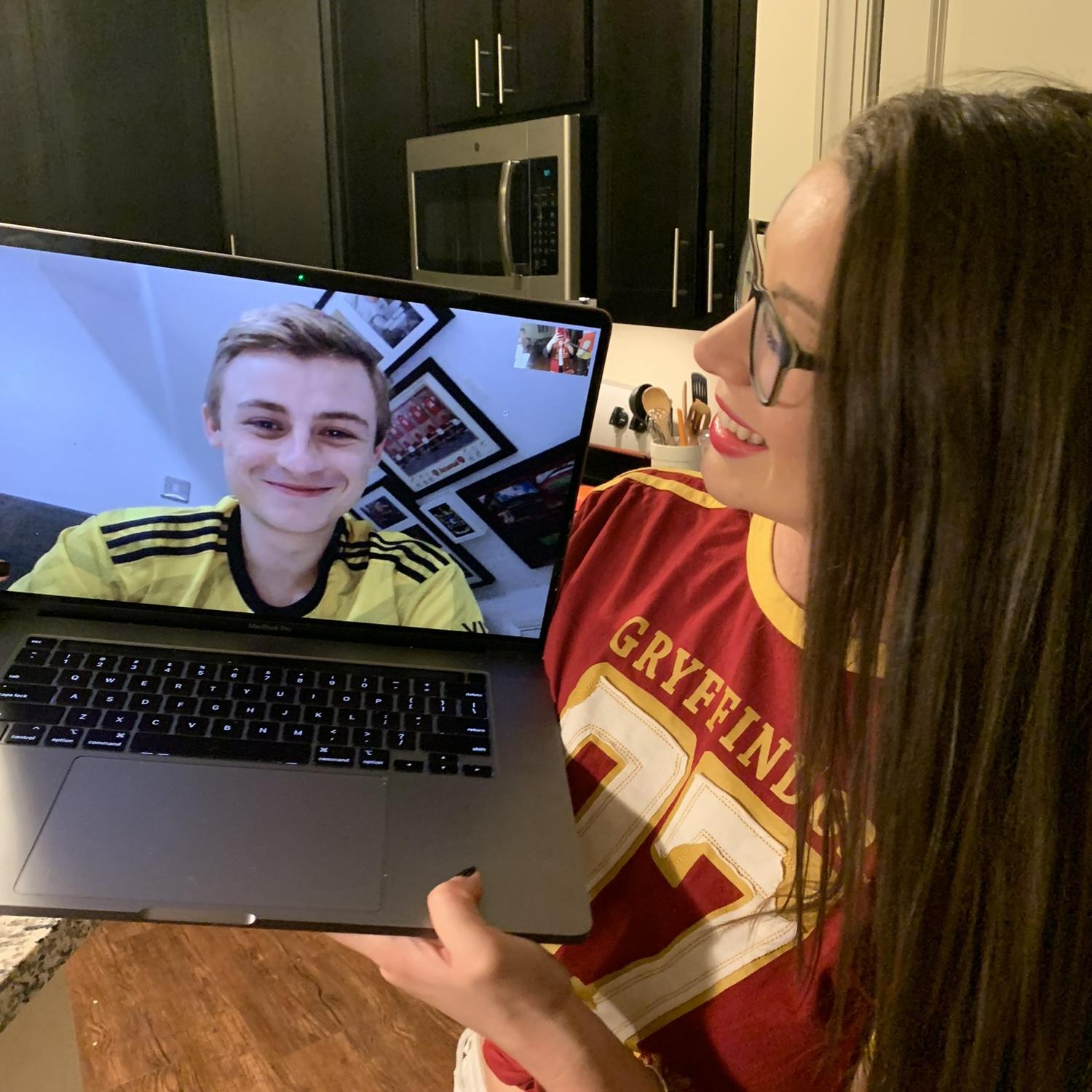 Zoom dates were all too common in that first year