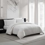 Bark Texture Cotton Jacquard 3-Piece Duvet Cover Set