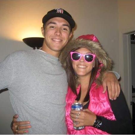 2007: Just two friends enjoying a house party at Northern Arizona University in Flagstaff, AZ.