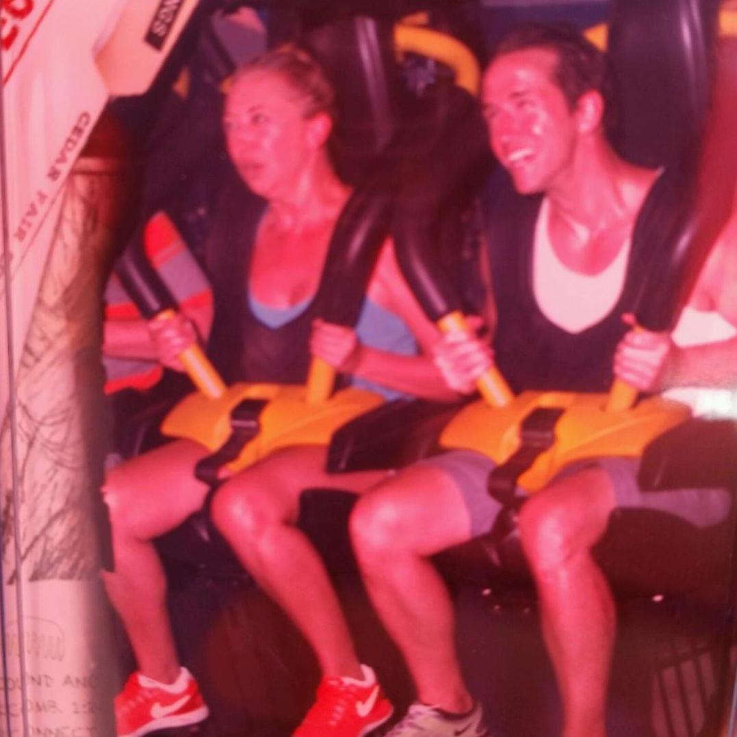 The time Brad made Kelly ride a rollercoaster and then bought the keychain.