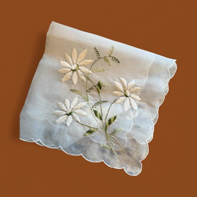 Vintage Wedding handkerchief