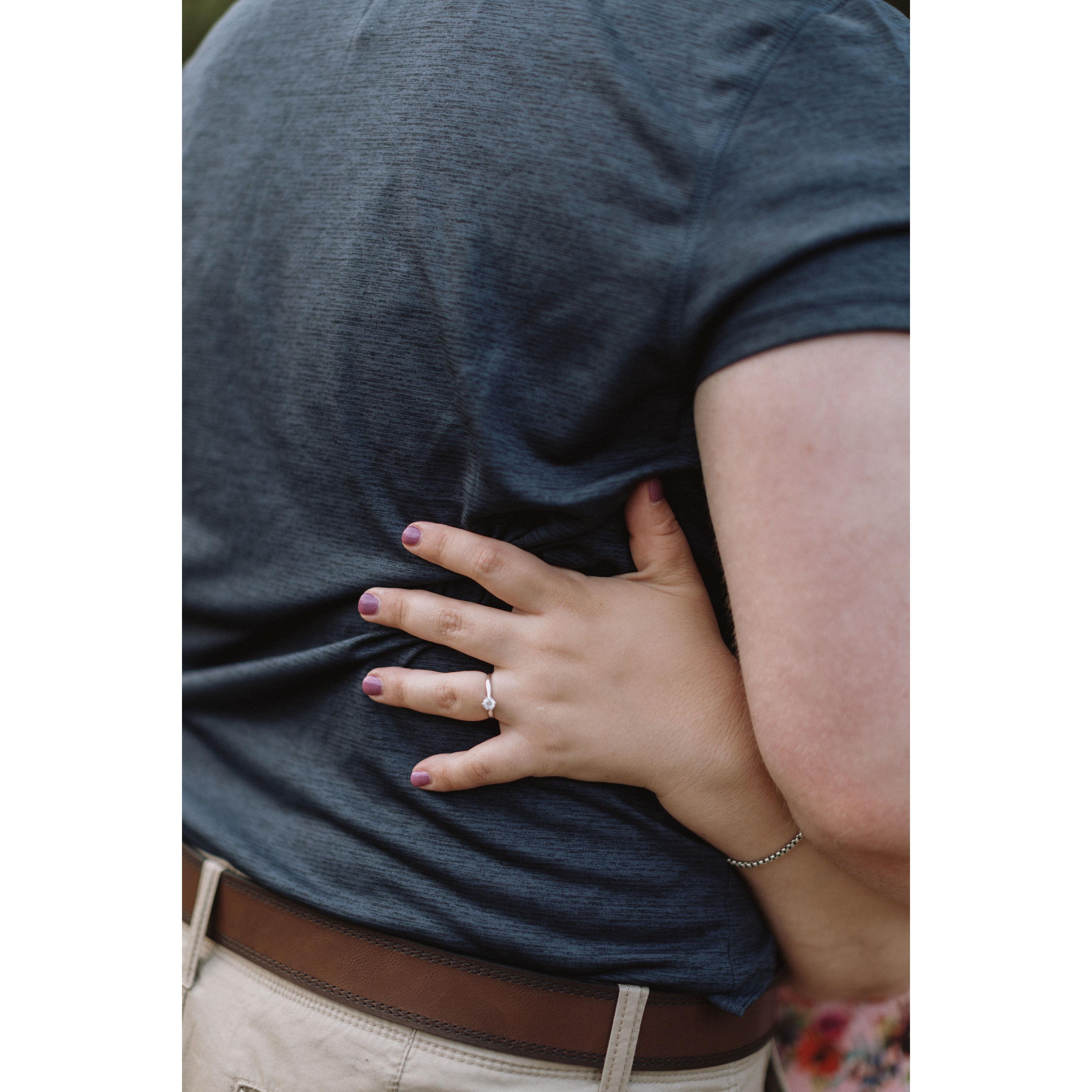 I love you, Steven Hankin Jr., and I can't wait to marry you.