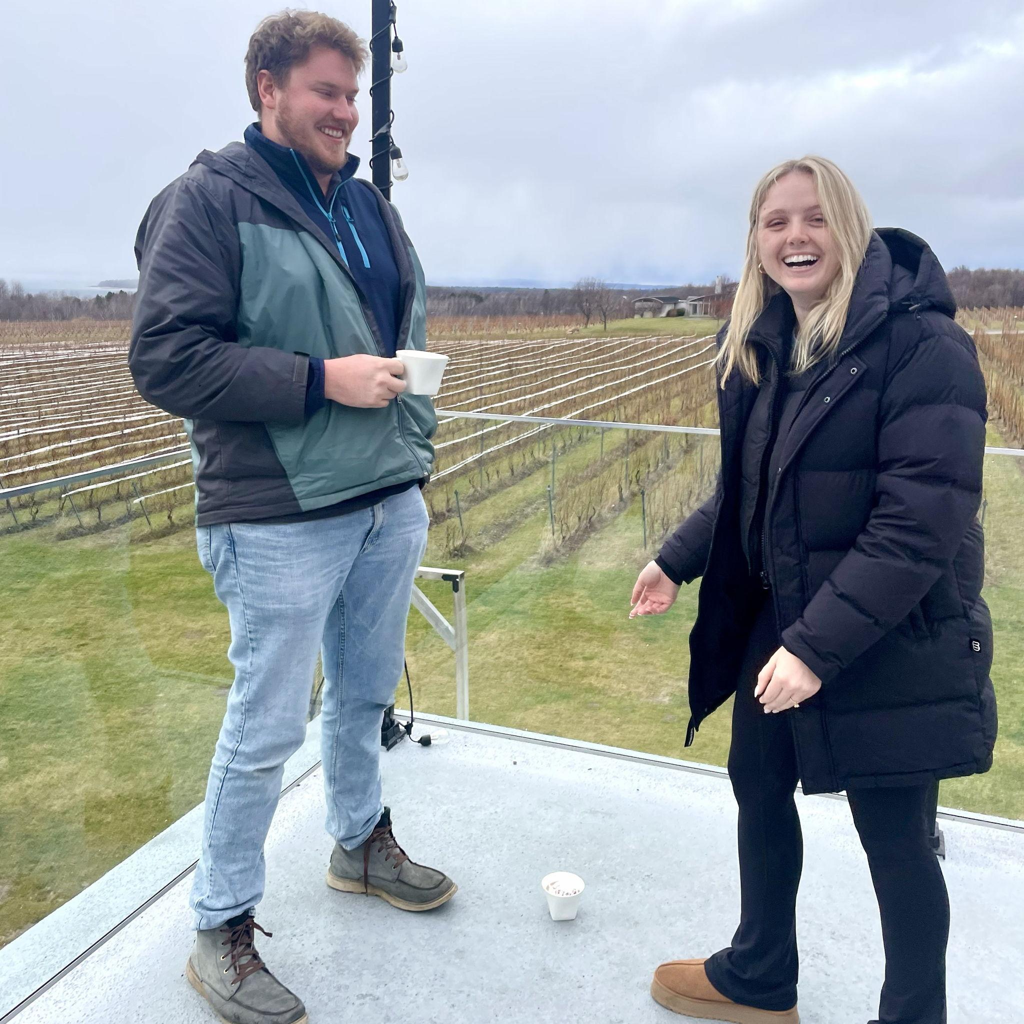 Shout out to our friend Erica for being there to capture it all. It was the perfect mix of intimate with no one else outside except for us and Erica to get the photos.