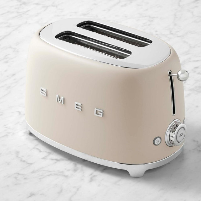 SMEG 2-Slice Toaster, Moonlight