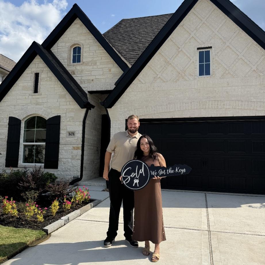 We bought our first home