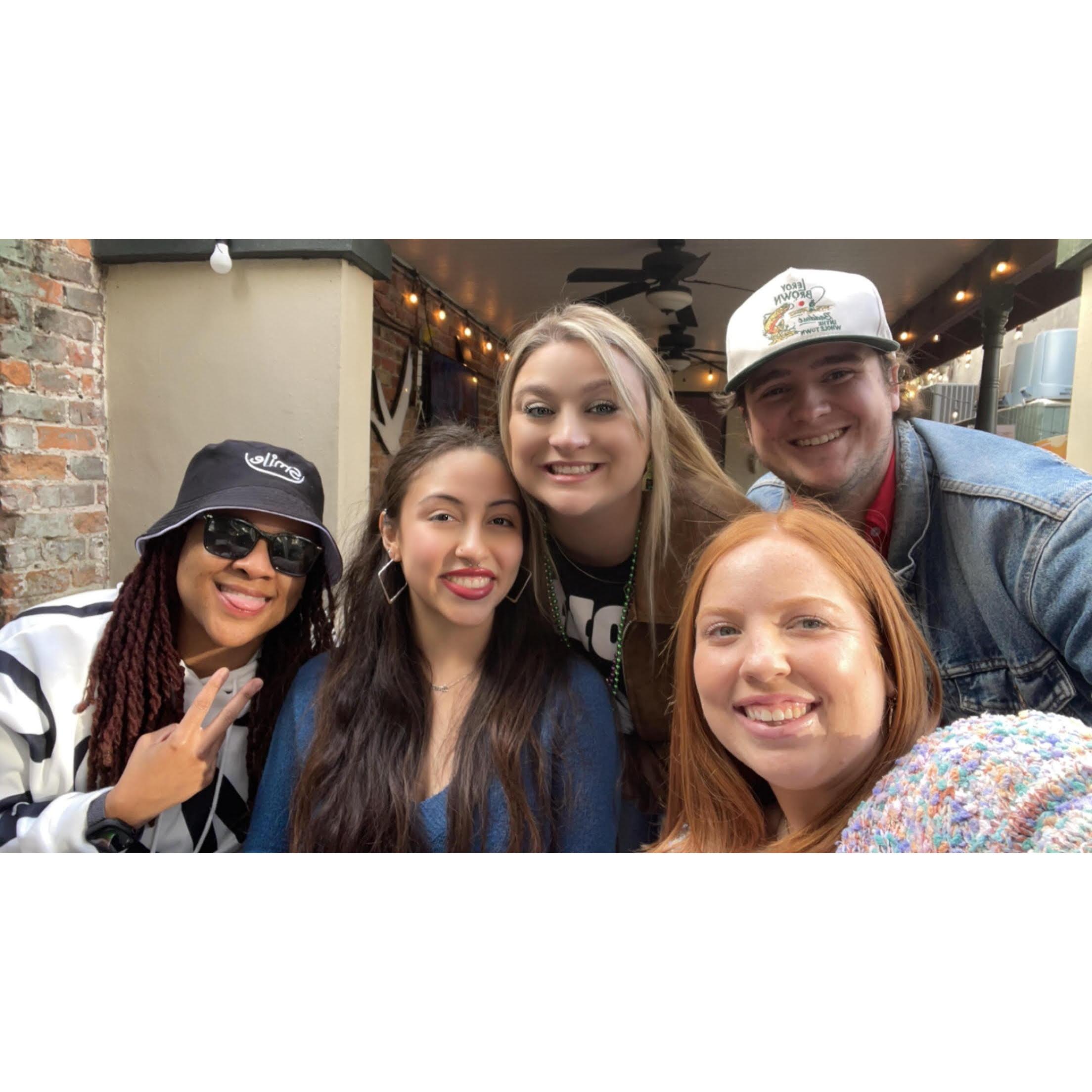 Our NOLA trip with our amazing friends!