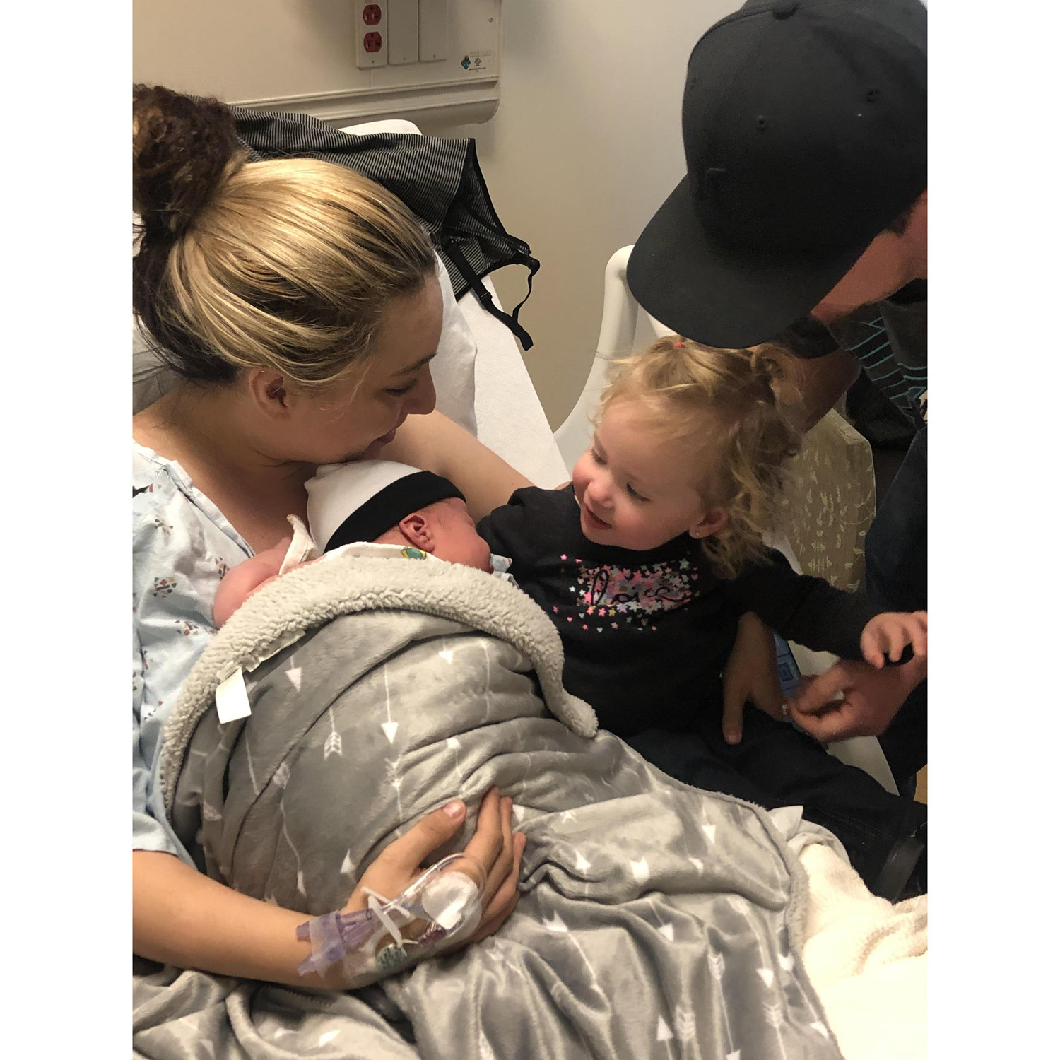 Alana, James, and Sawyer welcomed Baby Jay into their family in November of 2018!