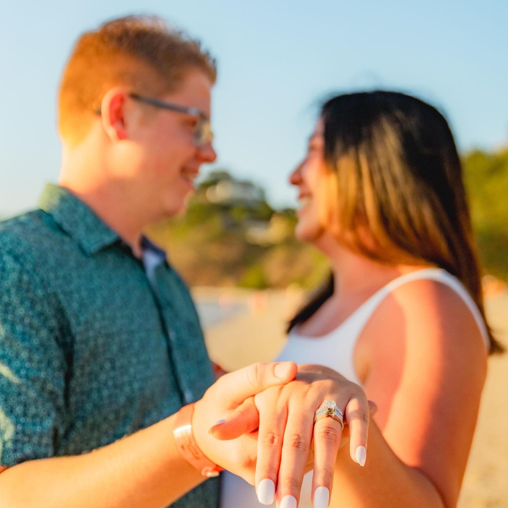 The day we got engaged!