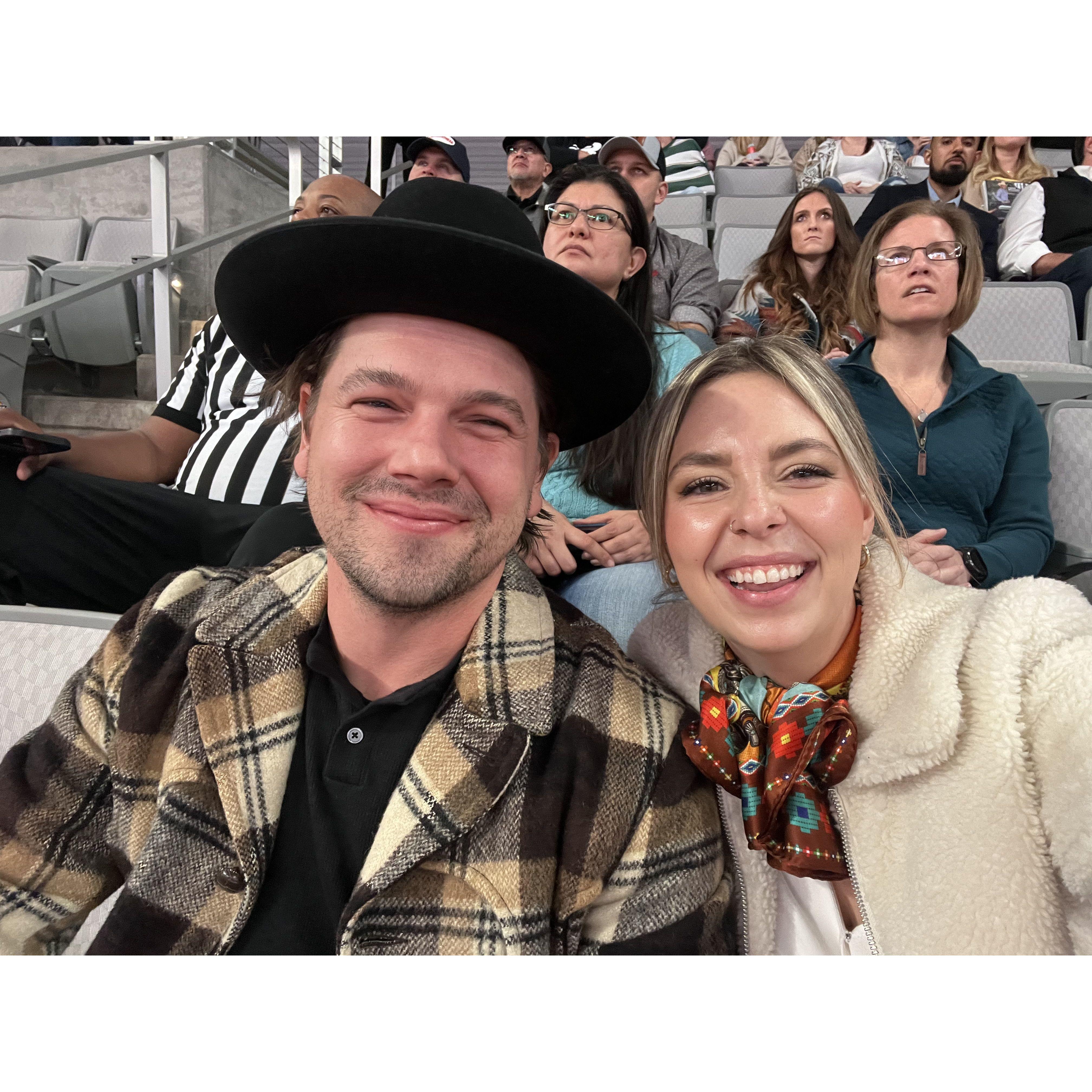 Our first rodeo (together)!
