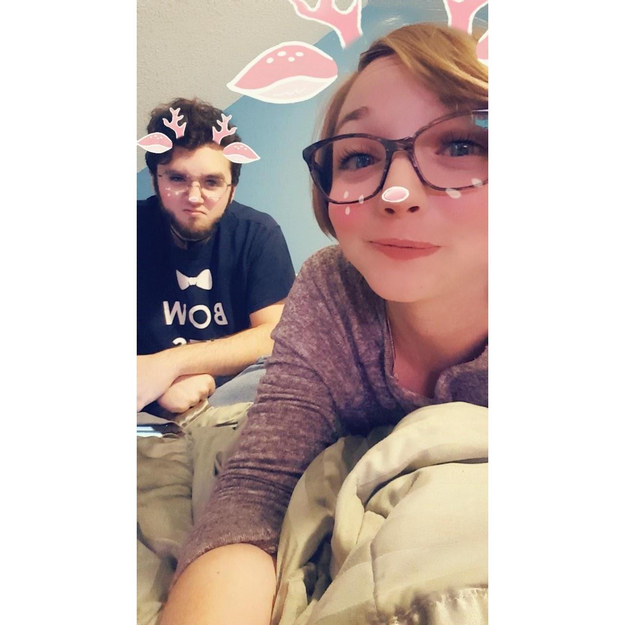 This was the first picture taken after Elliot moved to Minnesota in late 2017.