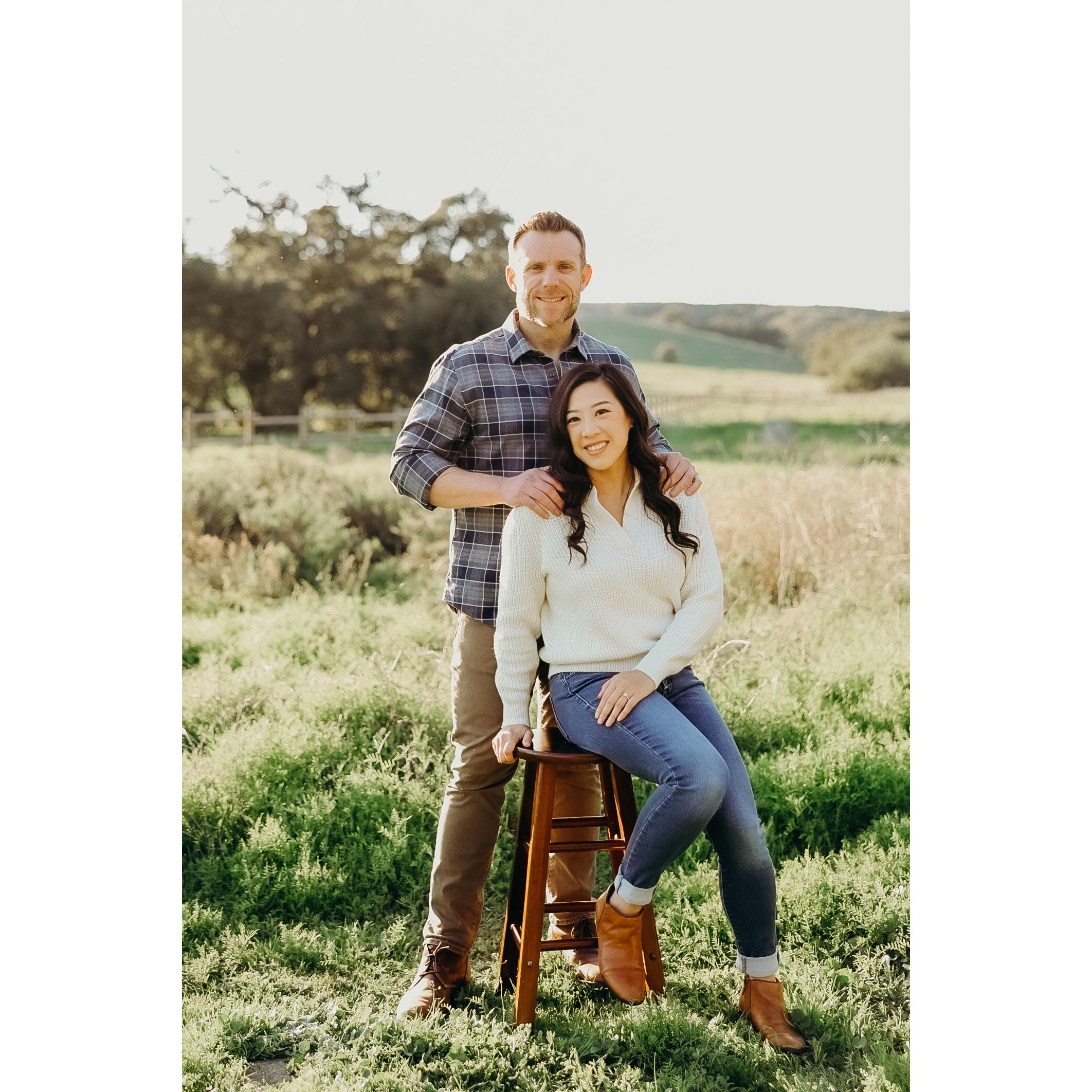 Chris and Kathy had a blast taking their engagement photos at Thomas F. Riley Wilderness Park!