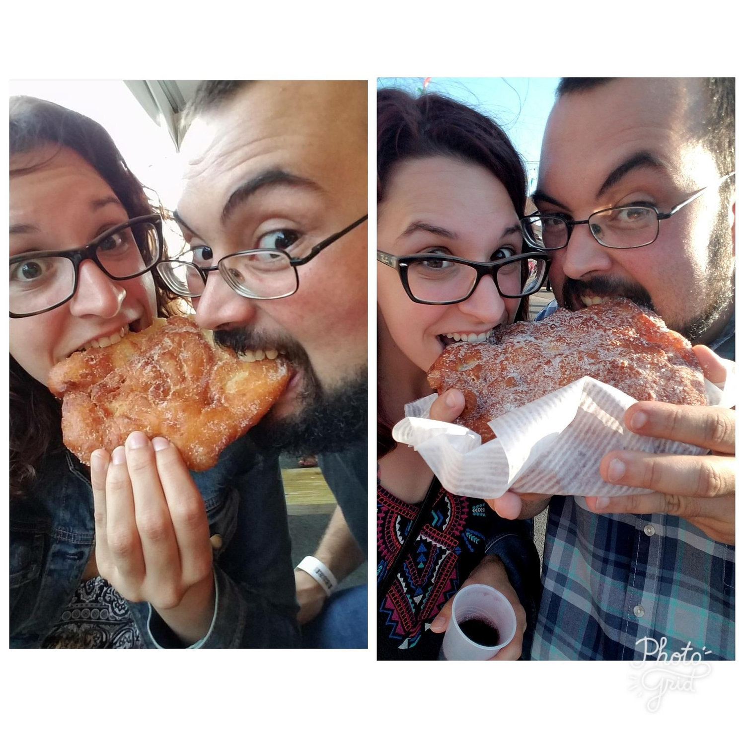 Eating is probably our favorite thing to do together.