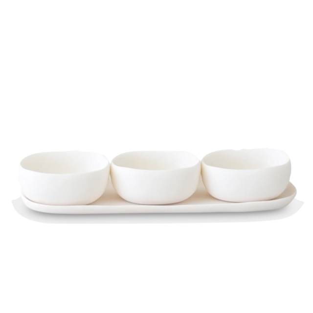 Tina Frey Trio of Bowls on Dish Set