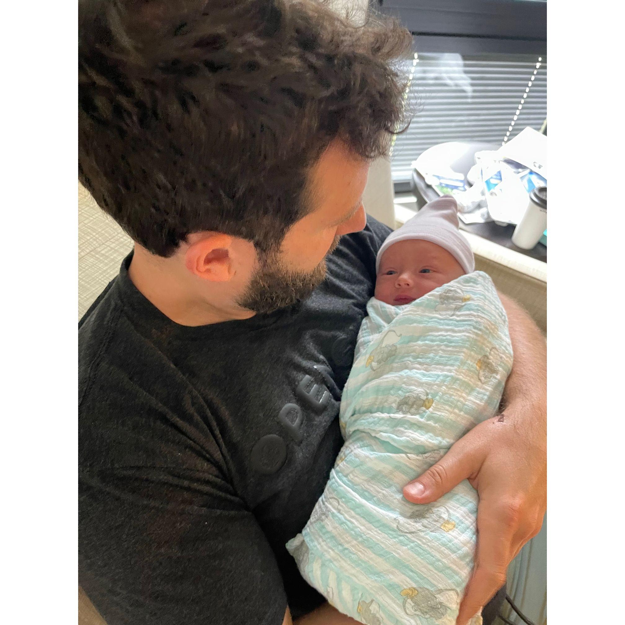 We were so blessed to be able to be with Kyle's brother and his wife when their son was born