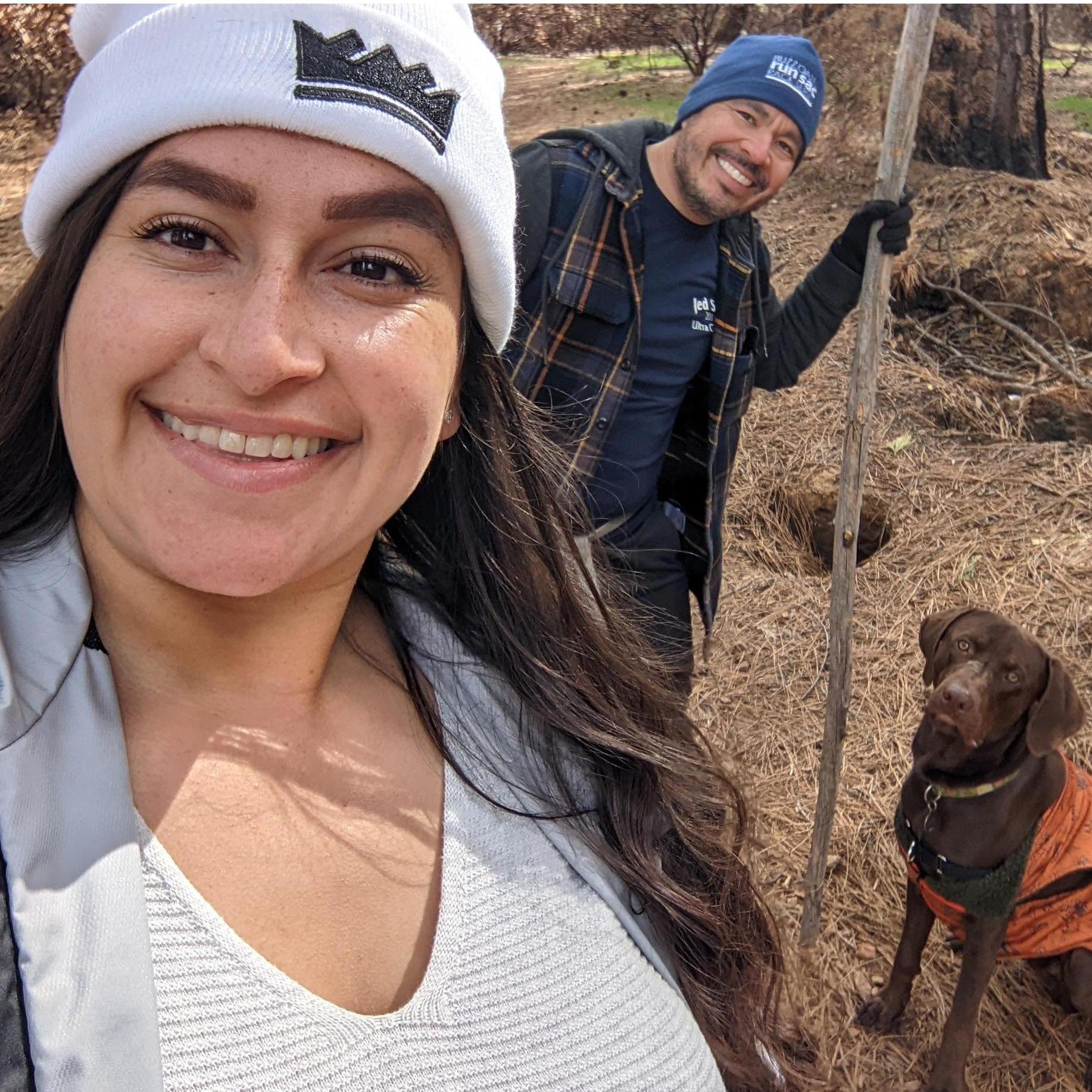 hiking with Oliver