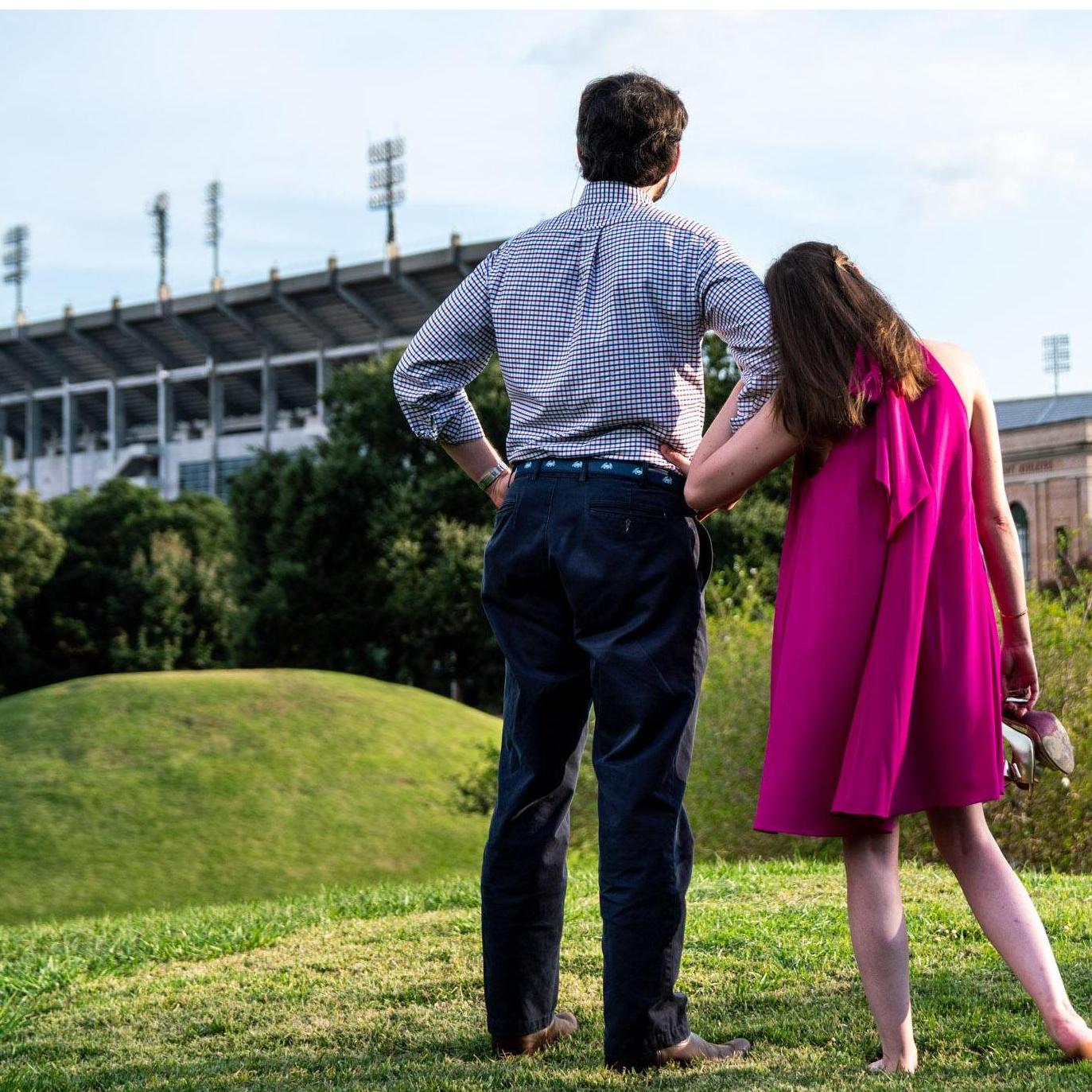 It wouldn't be pictures in Baton Rouge if you didn't take one with Death Valley.