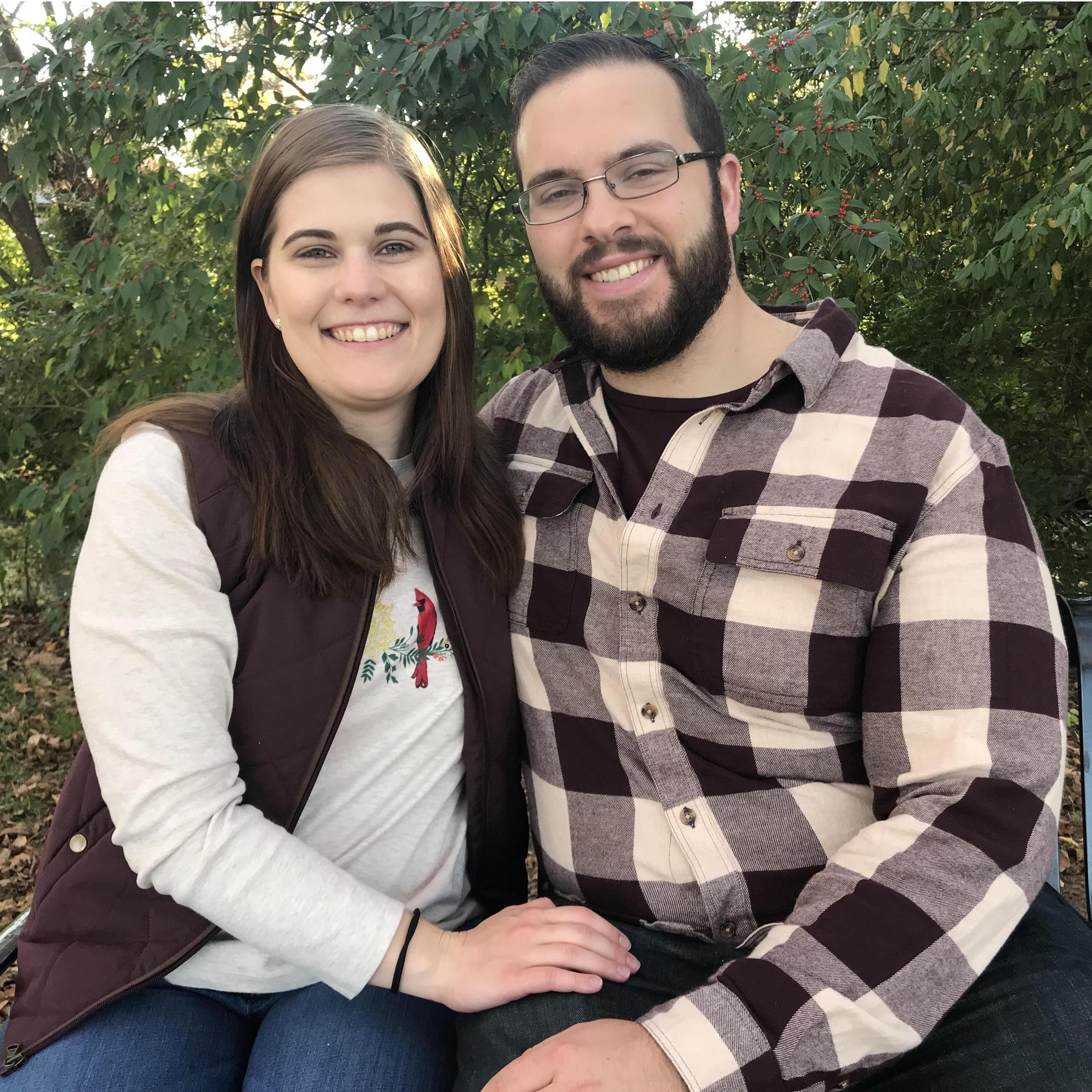 One of Kaytlynn's favorites from our first holiday "photoshoot" we did for our first Christmas cards we sent as a couple.