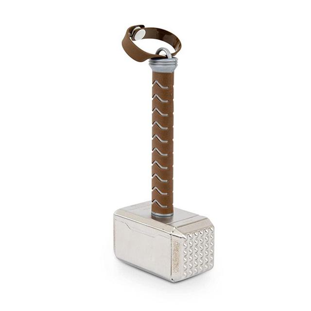 Marvel Mighty Thor Mjolnir Hammer Replica Stainless Steel Meat Tenderizer Pounder | Gourmet Mallet Masher Tool For Beef, Steak, Poultry | BBQ Grilling and Cooking, Home & Kitchen Essentials