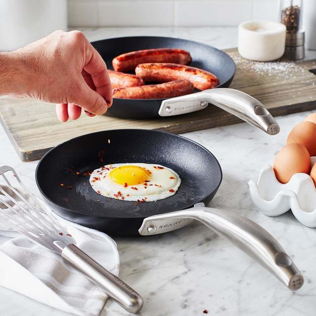 Scanpan Pro S+ Skillets, Set of 2, 8" and 10.25"