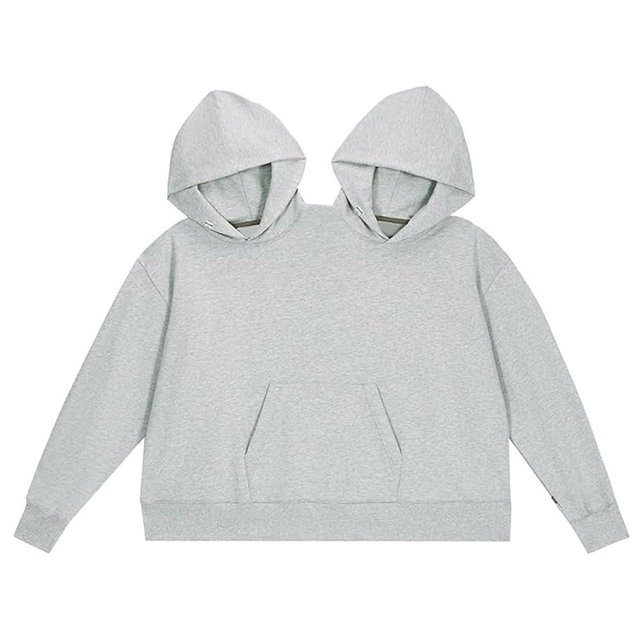 Jongdari Couples Hoodies, Two Person Hoodie Couple Sweaters Funny Matching Hoodies