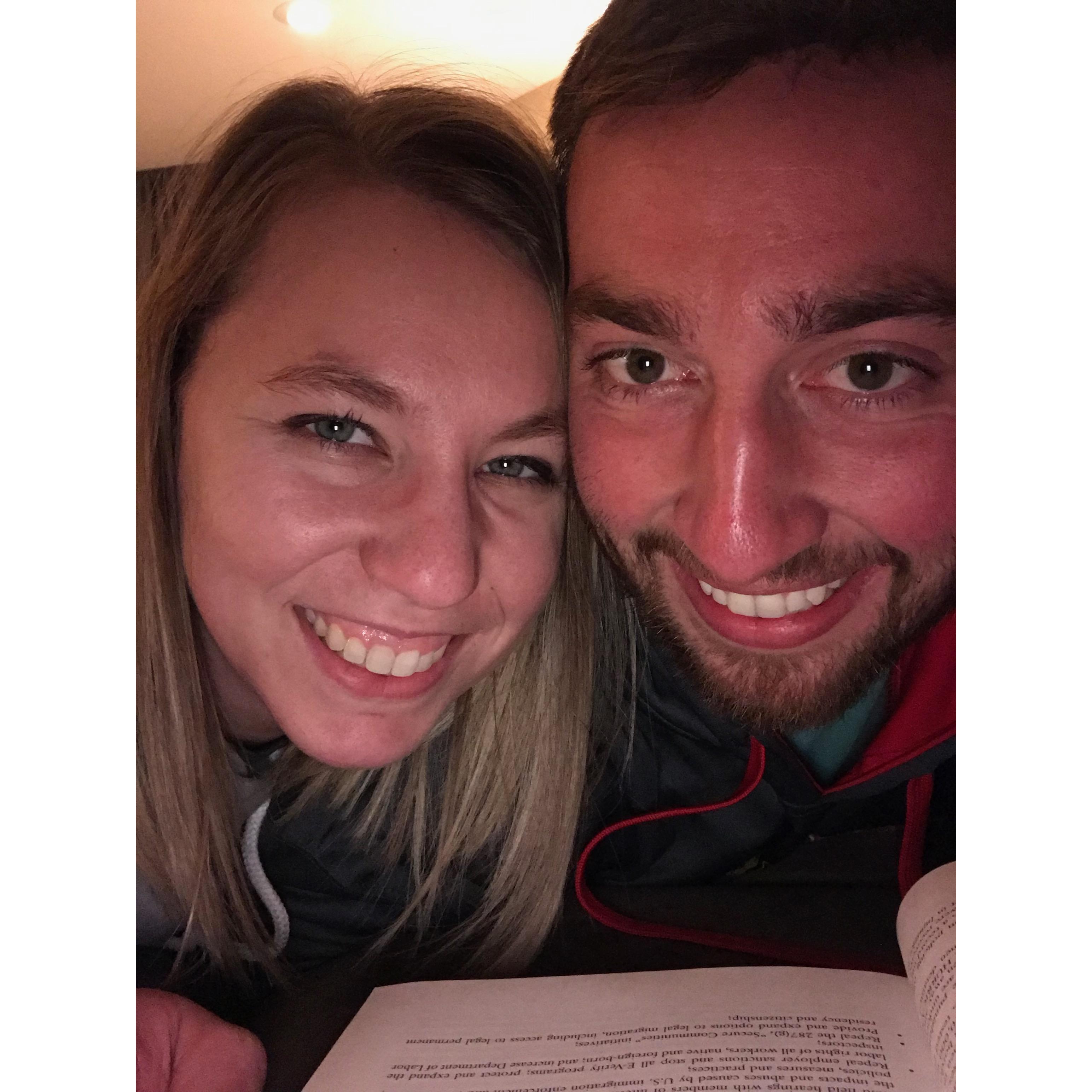 Our first picture together