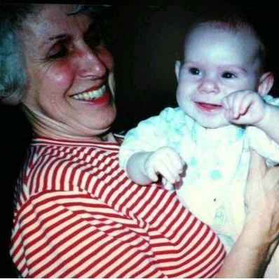Baby Megan With Her Grandmother