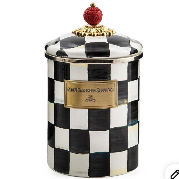 Courtly Check Medium Canister