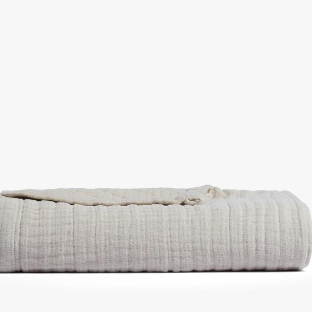Cloud Linen Gauze Throw
