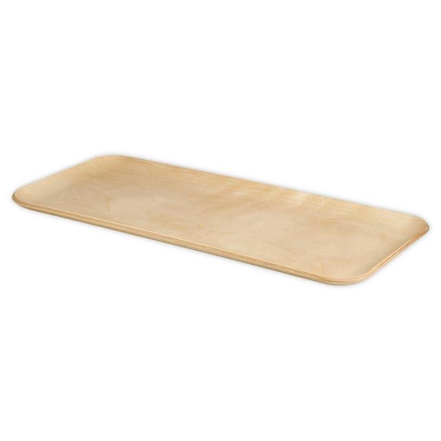 Artisanal Kitchen Supply® Birch Wood 13-Inch Rectangular Tray