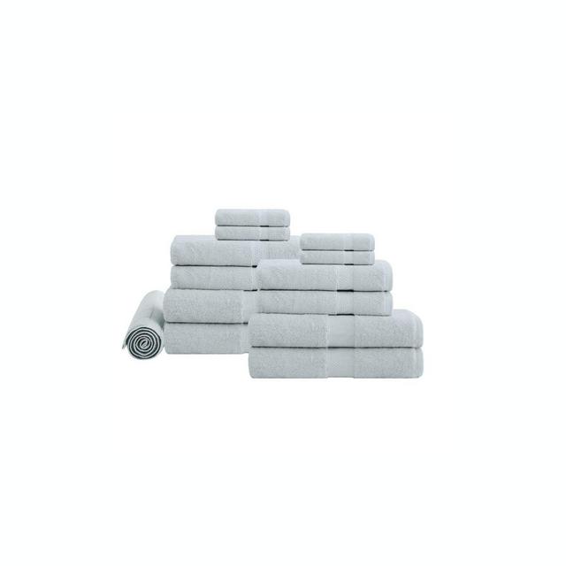 Everhome™ Egyptian Cotton 13-Piece Towel Set in Sprout Green