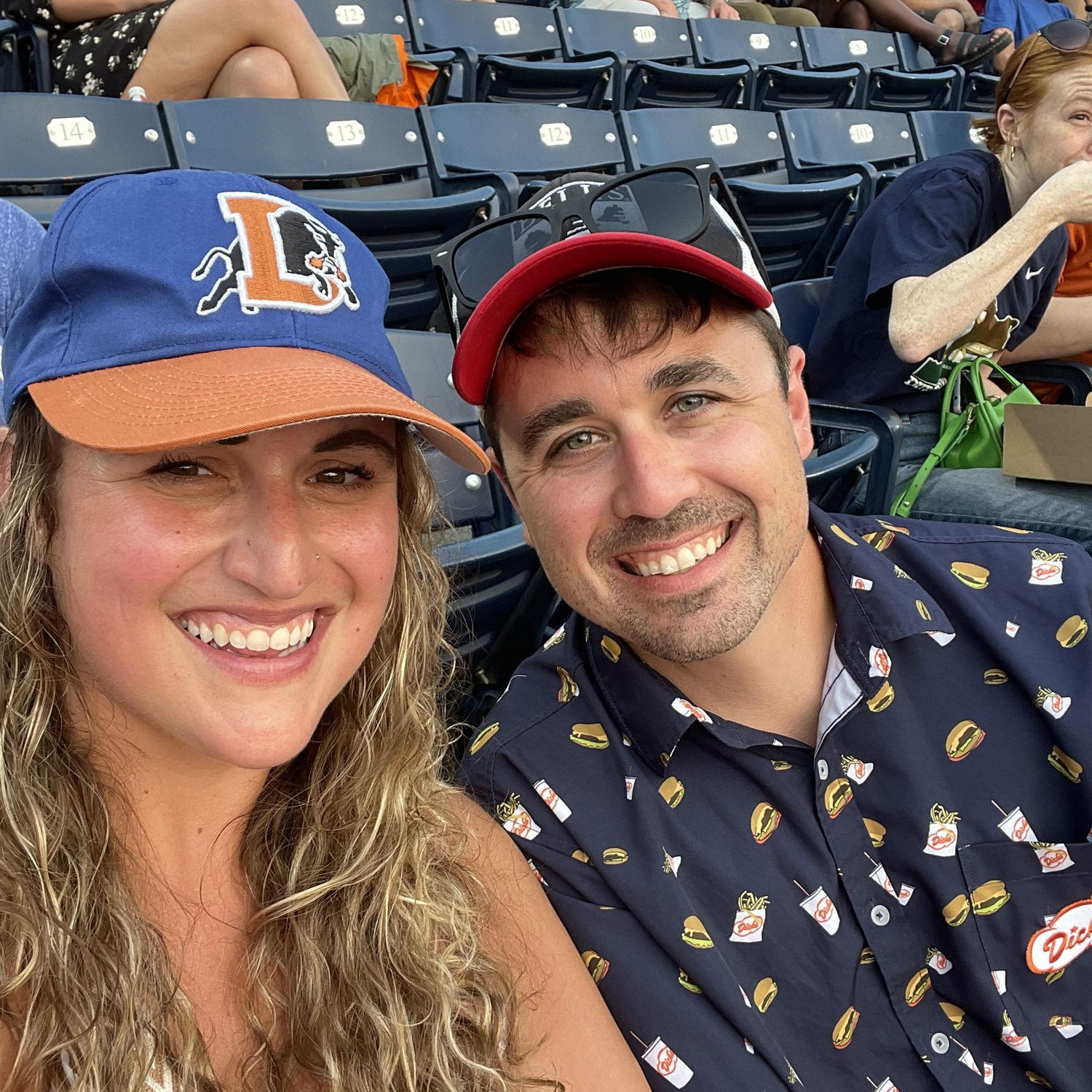 Doug's first Durham Bulls game
