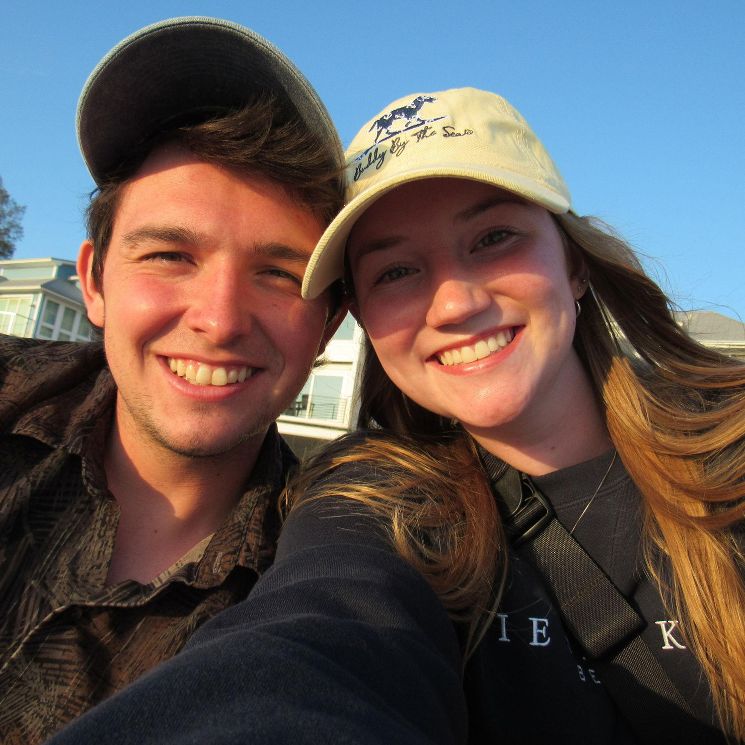 Flew down for Mary's proposal!
