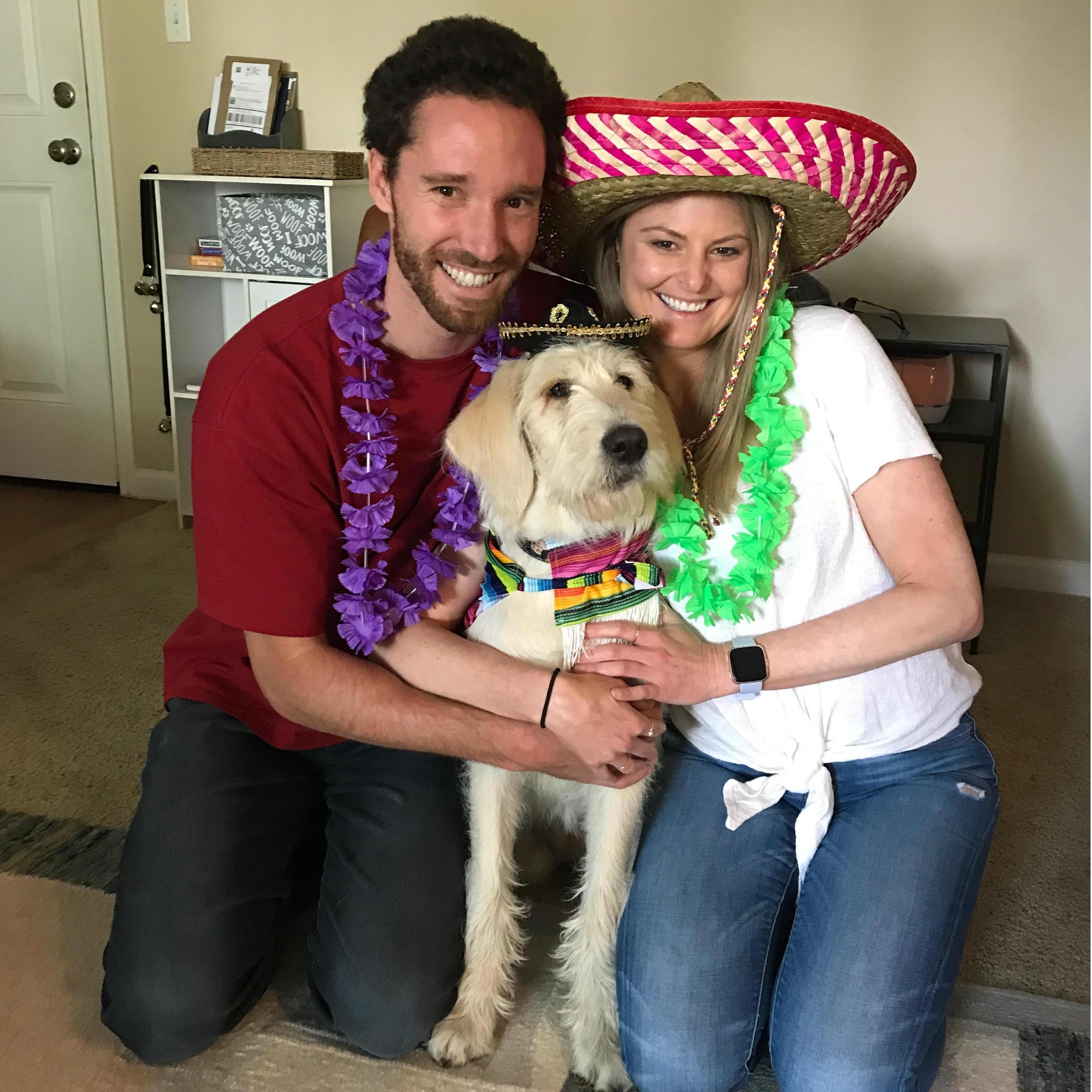 Celebrating Cinco de Mayo and Kuna's half birthday in the Bay Area, CA