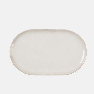 Bobbie Medium Platter in White