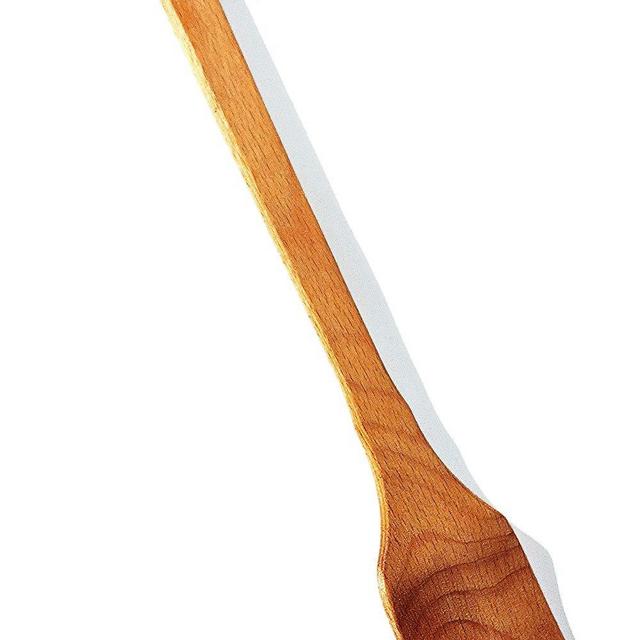 ECOSALL Large Wooden Spoon - Heavy Duty Cajun Stir Paddle for Cooking in Big Pots & Wall Décor - 18-inch Big Spoon for Brewing, Grill, Mixing, Stirring - Solid Natural Hard Wood Long Spatula.